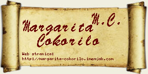 Margarita Čokorilo vizit kartica